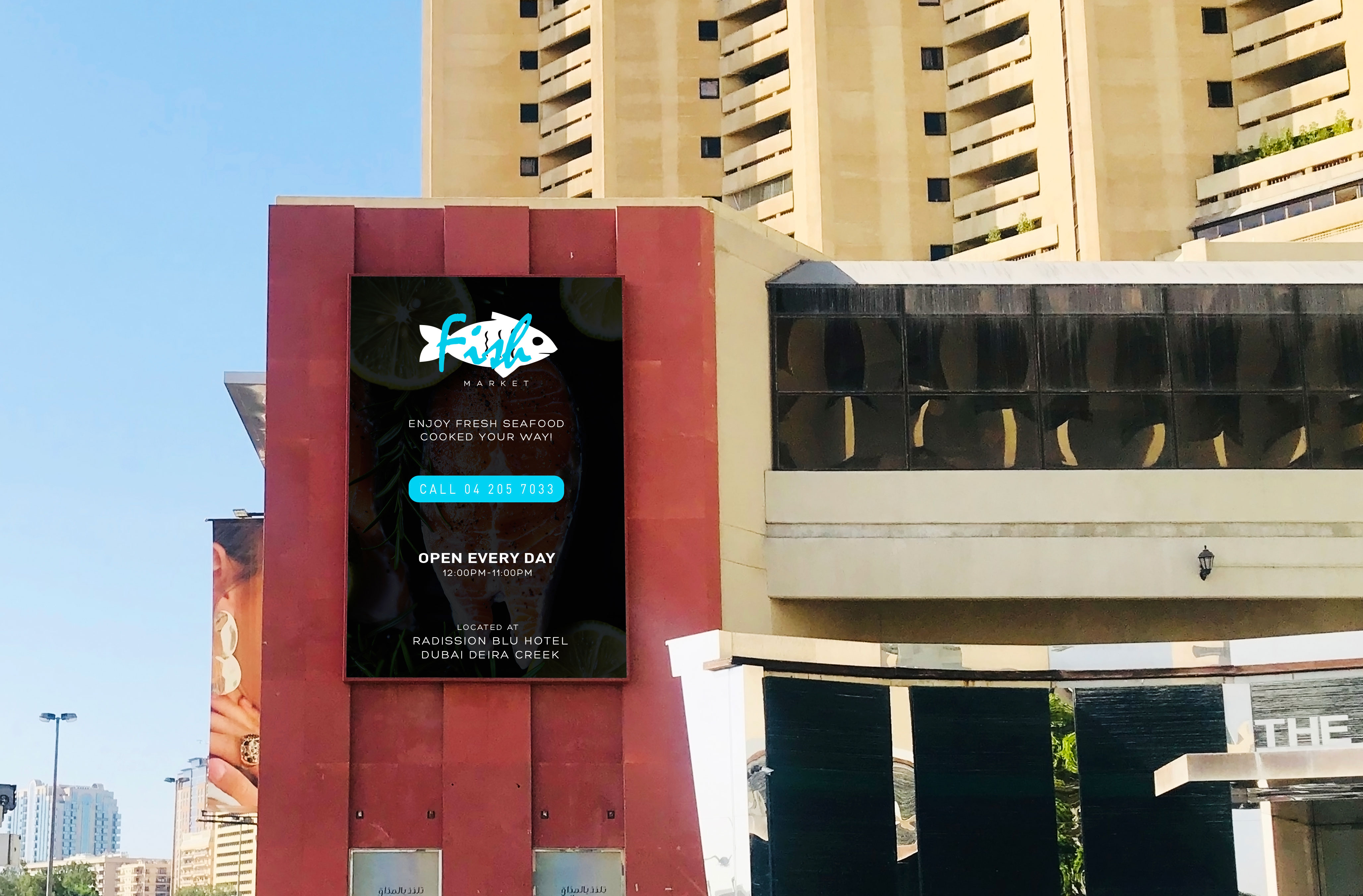 Radisson Blu Chooses INFiLED for Outdoor Advertisement in Dubai