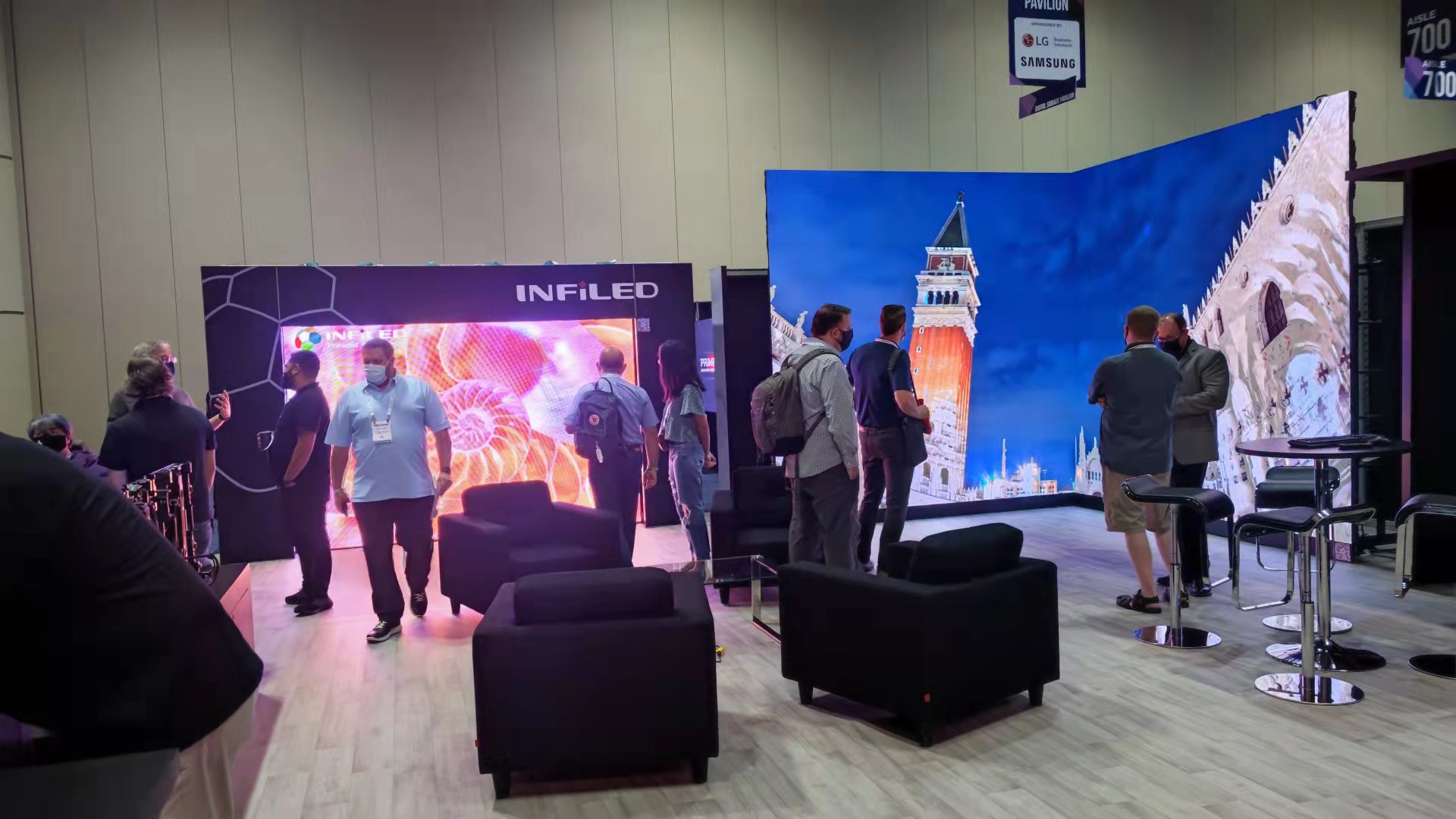 INFiLED Wrap-up Great Show at InfoComm 