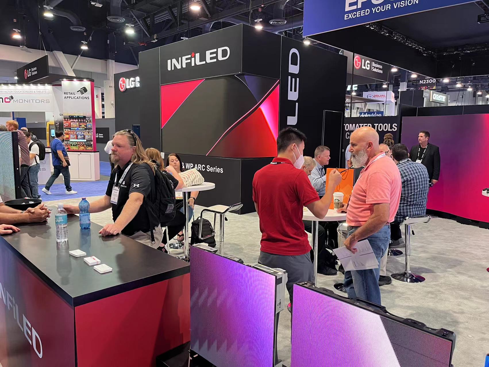 INFiLED Wows Crowds at InfoComm 2022 in Las Vegas