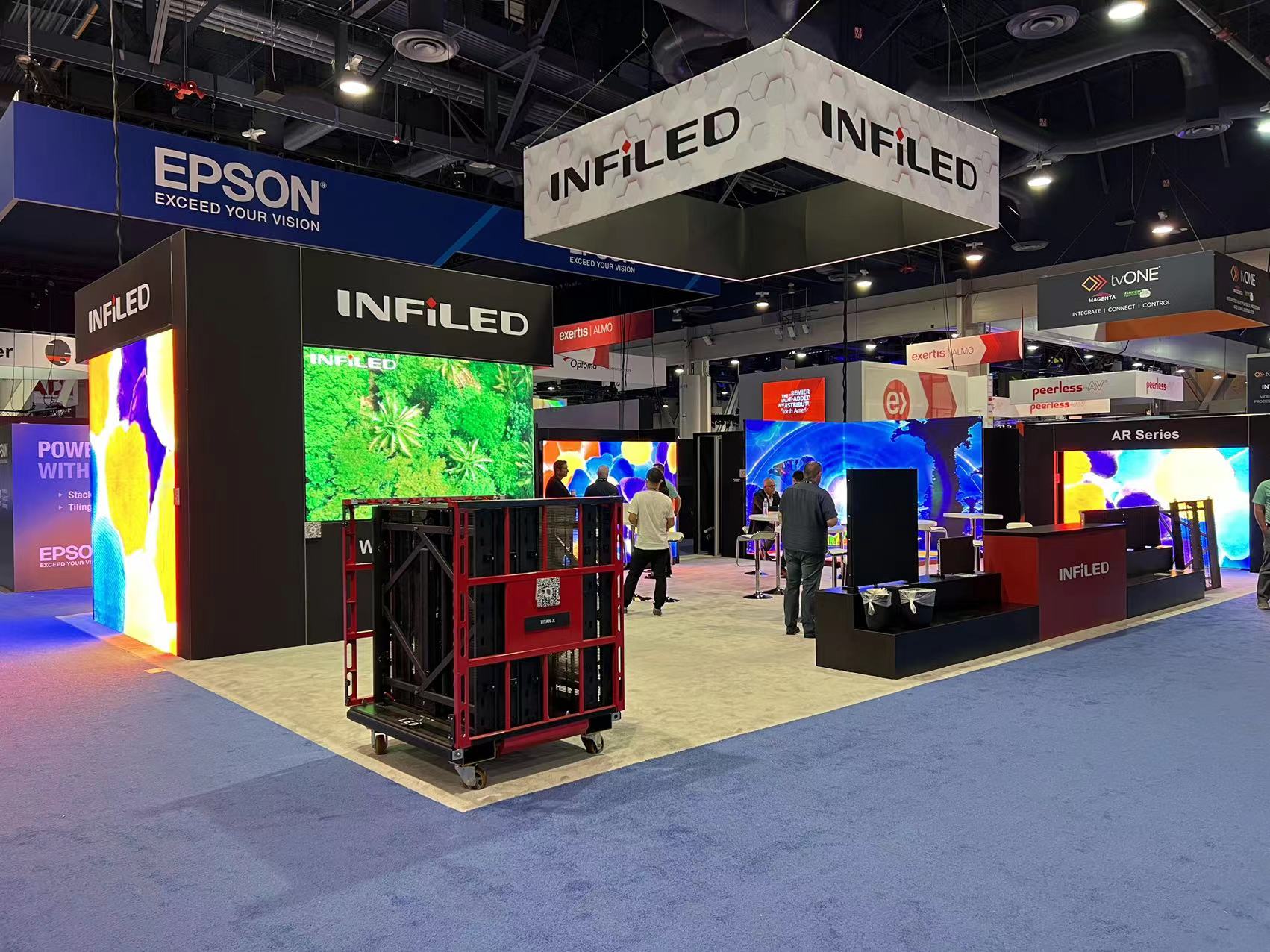 INFiLED Wows Crowds at InfoComm 2022 in Las Vegas