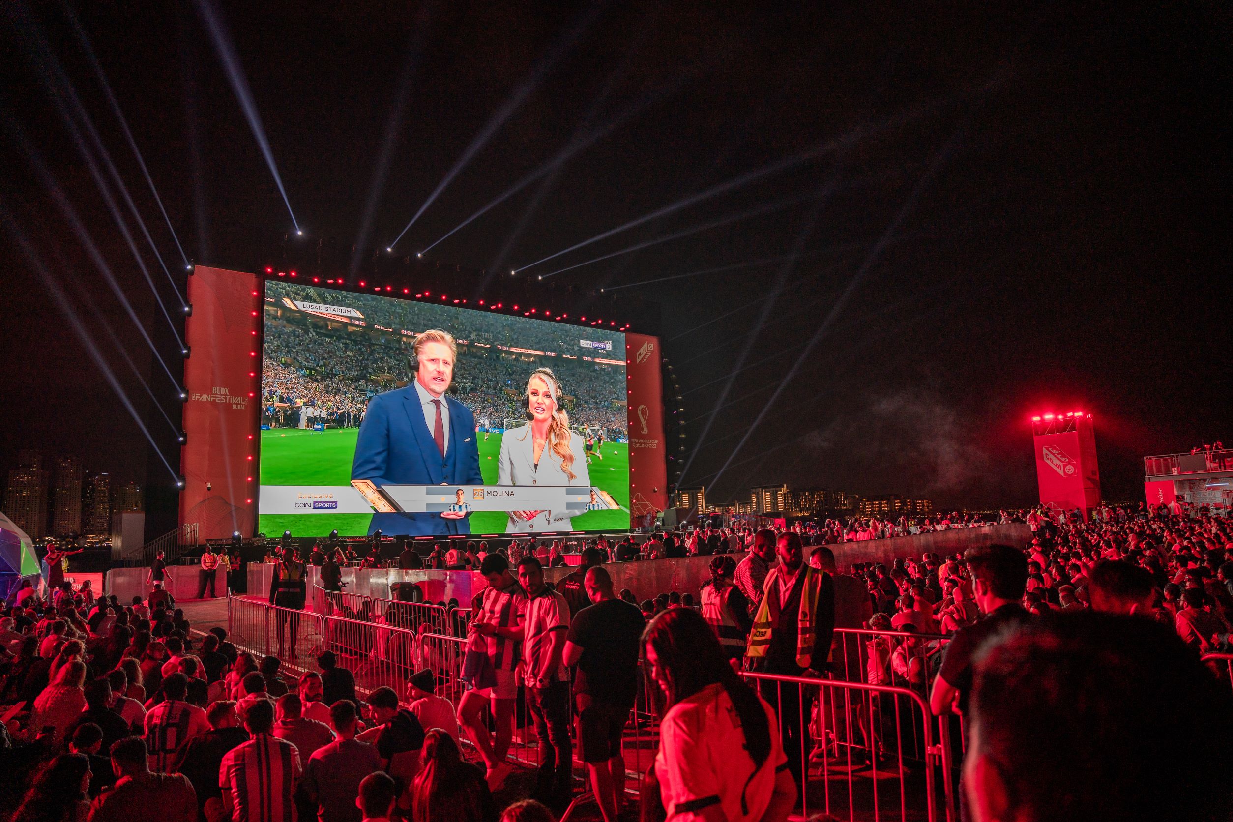 INFiLED ’s large LED Displays empower World Cup 2022 Fan Zones
