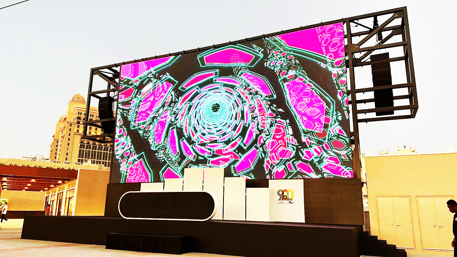 INFiLED ’s large LED Displays empower World Cup 2022 Fan Zones