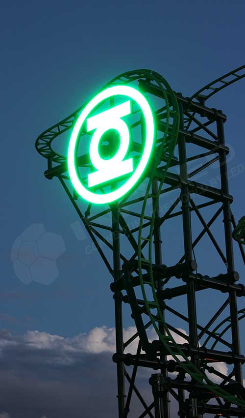 CUSTOMIZED-Green Lantern Sign