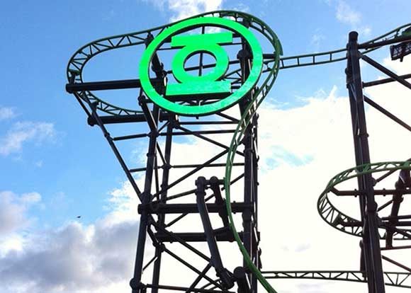 CUSTOMIZED-Green Lantern Sign
