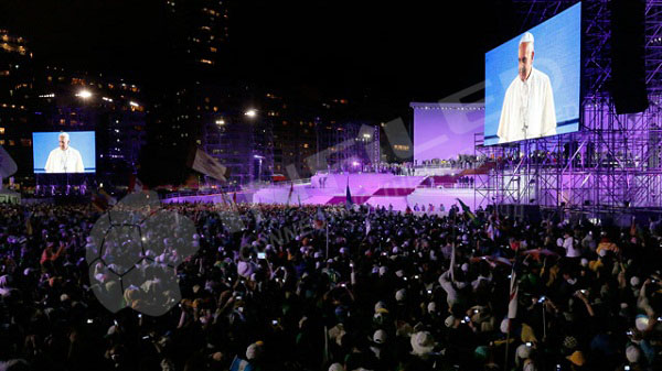 Pope Francis 2013 Rio