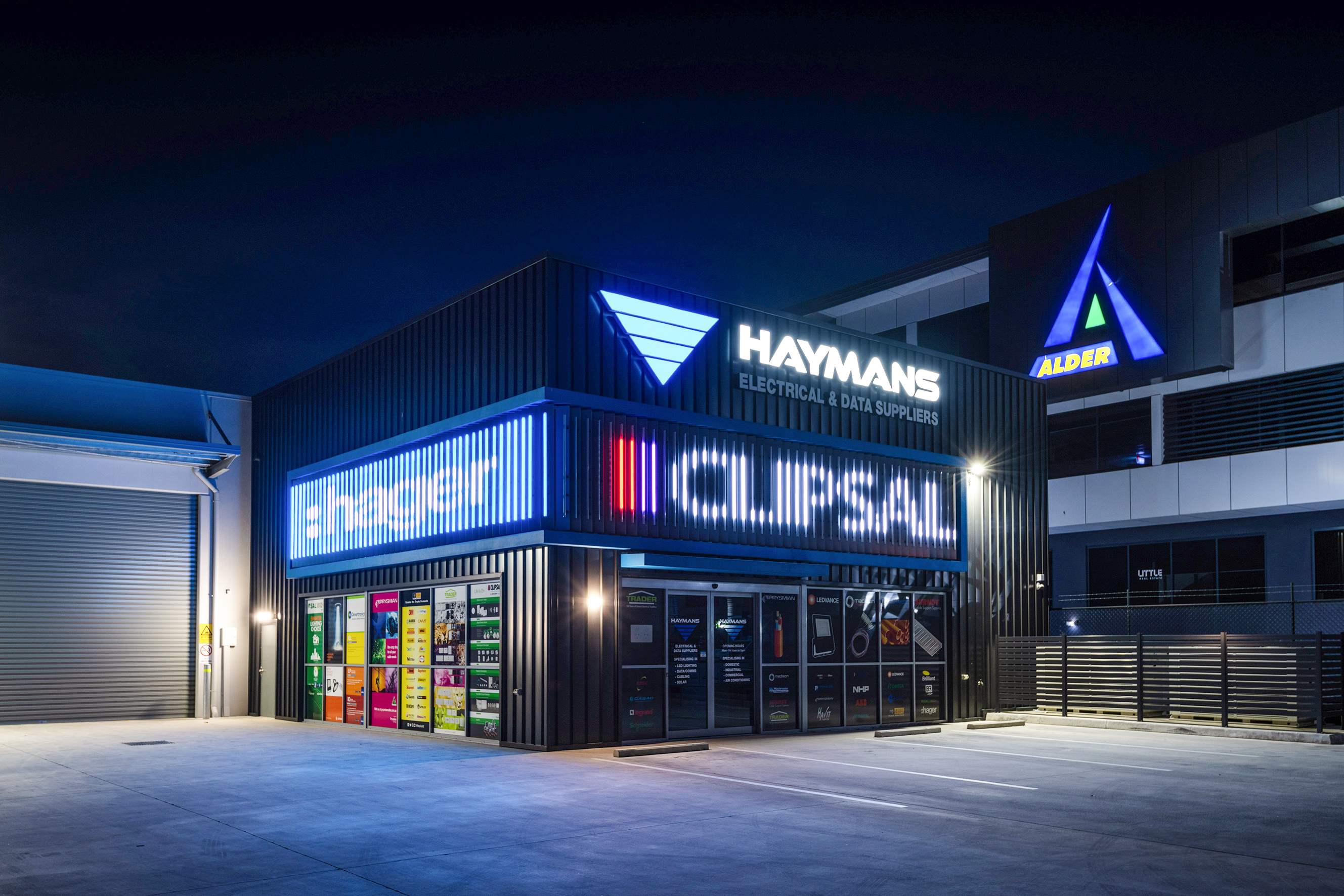 Haymans electrical store