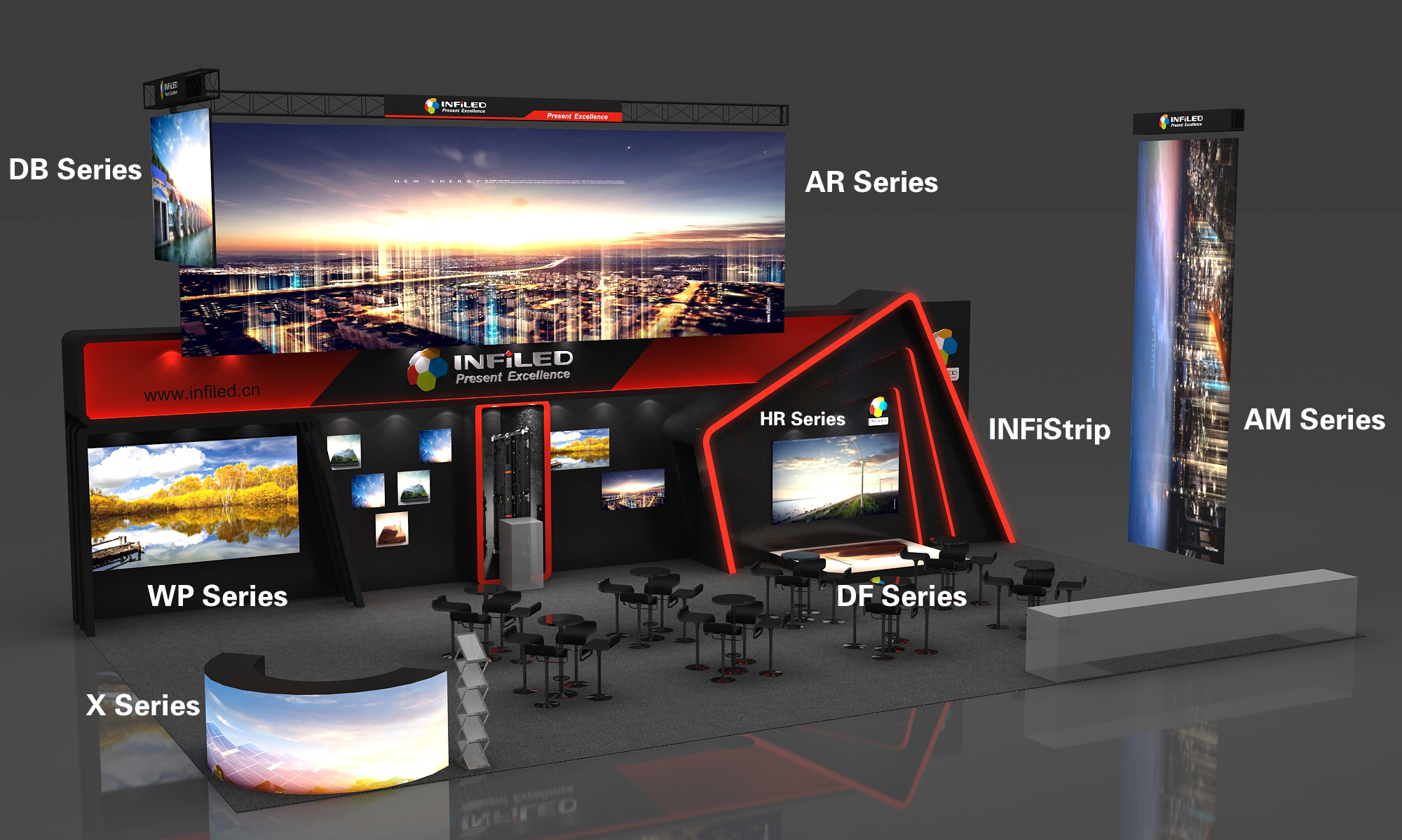 Infocomm 2020- INFiLED Show You Around at the Booth Without Leaving Home