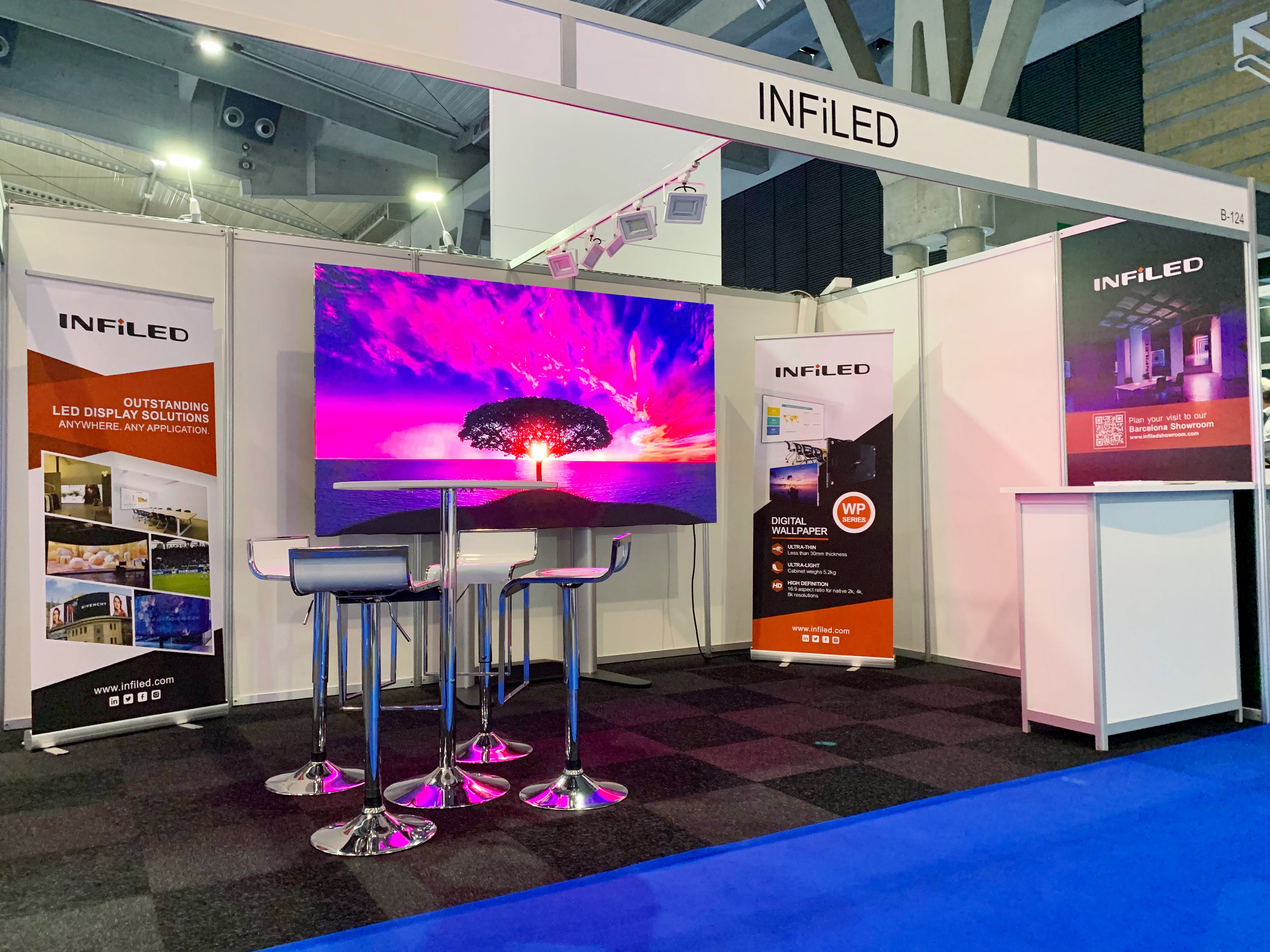 INFiLED Exhibits Live and Online at ISE 2021 in Barcelona 2