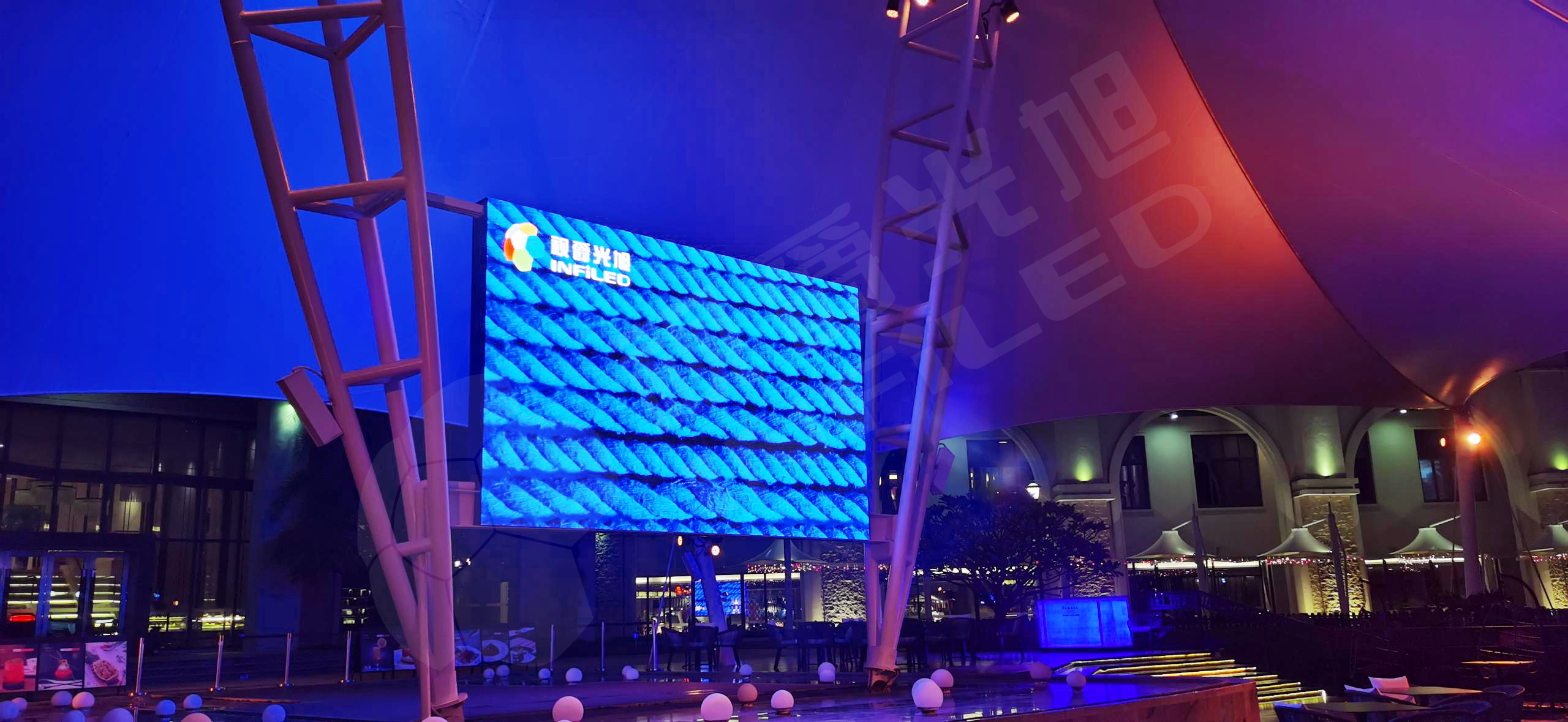 视爵光旭LED显示屏为五星级酒店打造视觉新体验