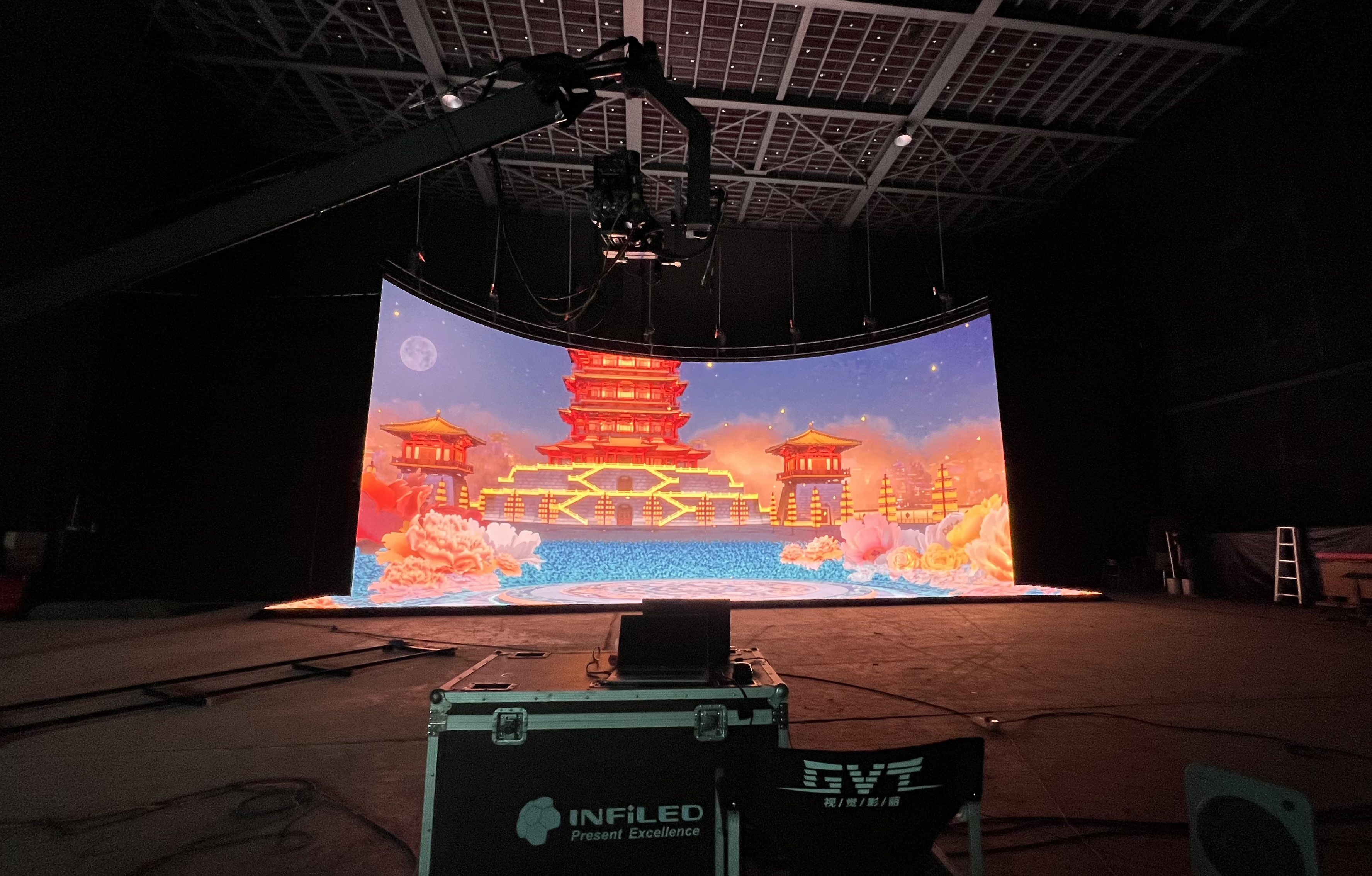 Astonishing Xinertailai virtual production platform made by INFiLED and Gravity Visual