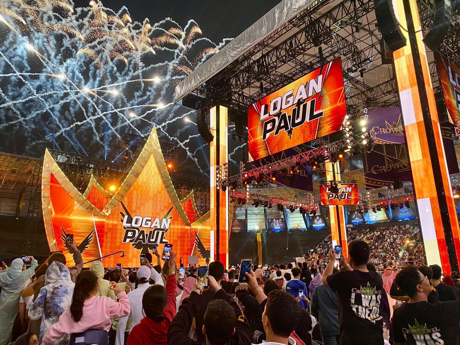 视爵光旭LED显示屏2023年十大精彩案例WWE 2023年皇冠宝石大赛