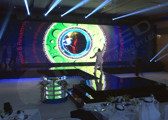 科威特酒店舞台led显示屏
