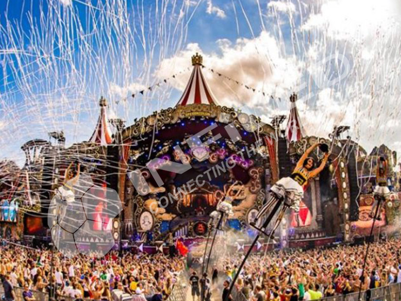 INFiLED products live view at Tomorrowland 2017