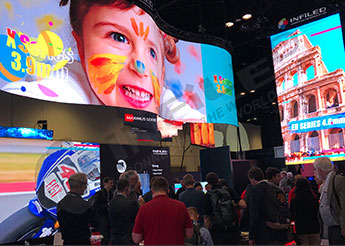 INFiLED Exhibited Varied Solutions at InfoComm 2017