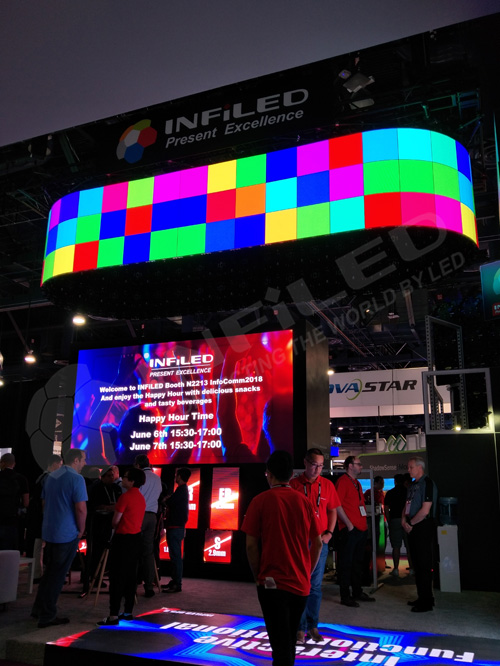 INFiLED New Products Launched on InfoComm2018
